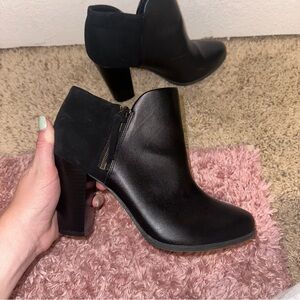 Black Heeled Boots